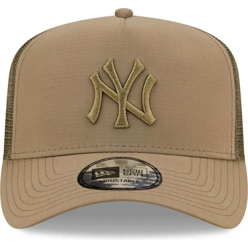 petten-gebogen-groen-snapback-a-frame-tech-ripstop-van-new-york-yankees-mlb-van-new-era petten-gebogen-groen-snapback-a-frame-tech-ripstop-van-new-york-yankees-mlb-van-new-era