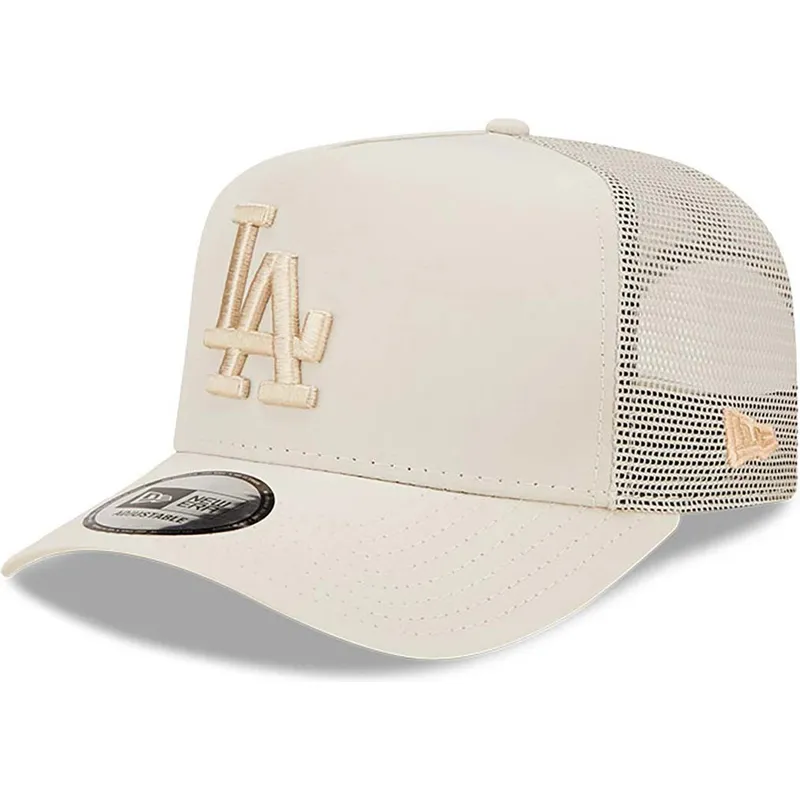 petten-gebogen-beige-snapback-a-frame-tech-ripstop-van-los-angeles-dodgers-mlb-van-new-era petten-gebogen-beige-snapback-a-frame-tech-ripstop-van-los-angeles-dodgers-mlb-van-new-era