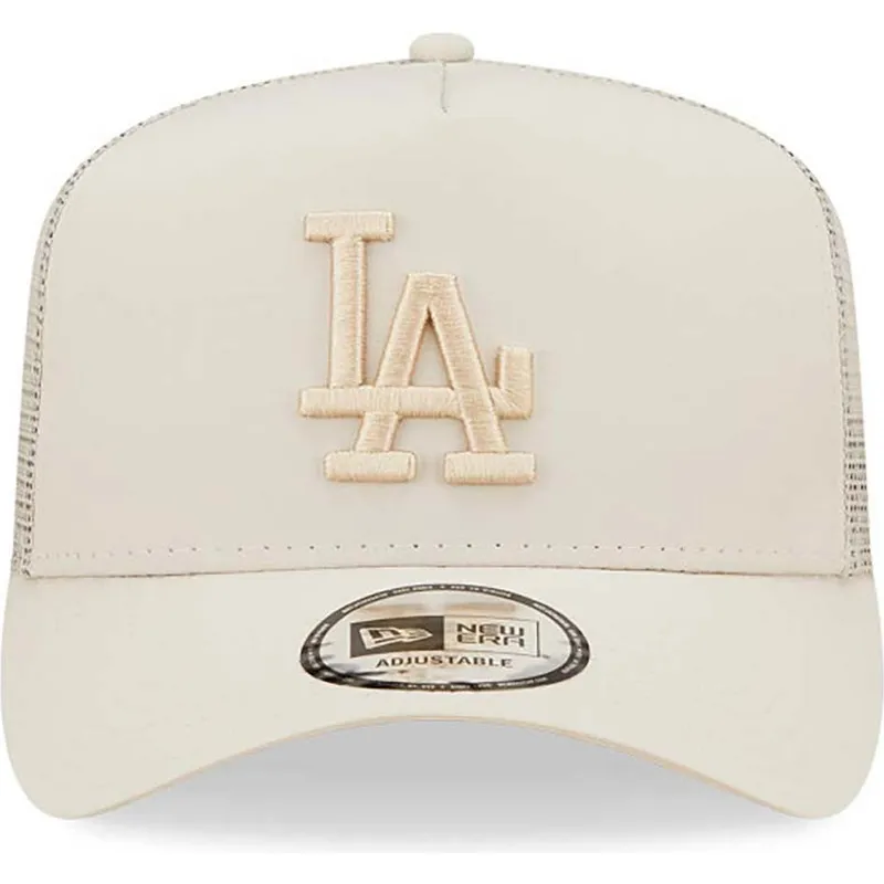 petten-gebogen-beige-snapback-a-frame-tech-ripstop-van-los-angeles-dodgers-mlb-van-new-era petten-gebogen-beige-snapback-a-frame-tech-ripstop-van-los-angeles-dodgers-mlb-van-new-era
