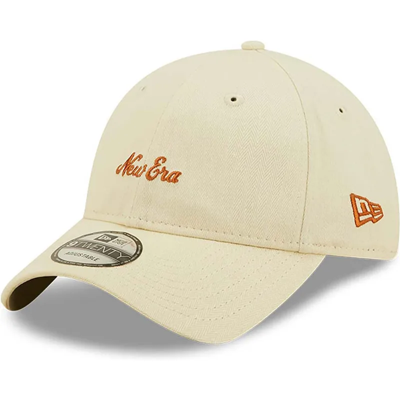 petten-gebogen-beige-verstelbaar-9twenty-herringbone-van-new-era petten-gebogen-beige-verstelbaar-9twenty-herringbone-van-new-era