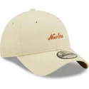 cappello-curvo-beige-regolabile-9twenty-herringbone-di-new-era