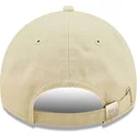 casquette-courbee-beige-ajustable-9twenty-herringbone-new-era