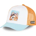 casquette-trucker-blanche-orange-et-bleue-master-roshi-db3-kam2-dragon-ball-capslab