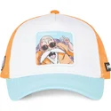 casquette-trucker-blanche-orange-et-bleue-master-roshi-db3-kam2-dragon-ball-capslab