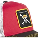 capslab-straw-hat-pirates-one2-one-piece-rod-vit-och-svart-truckerkeps