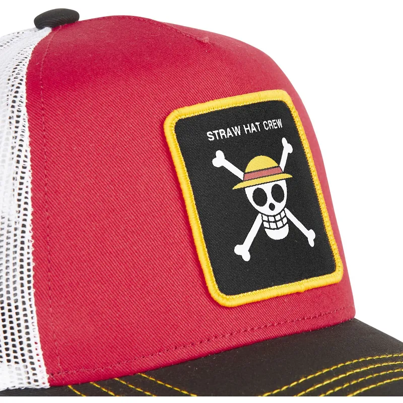 cappellino-trucker-rosso-bianco-e-nero-straw-hat-pirates-one2-one-piece-di-capslab