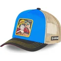 bla-og-brun-trucker-kasket-monkey-d-luffy-op2-luf4-one-piece-fra-capslab