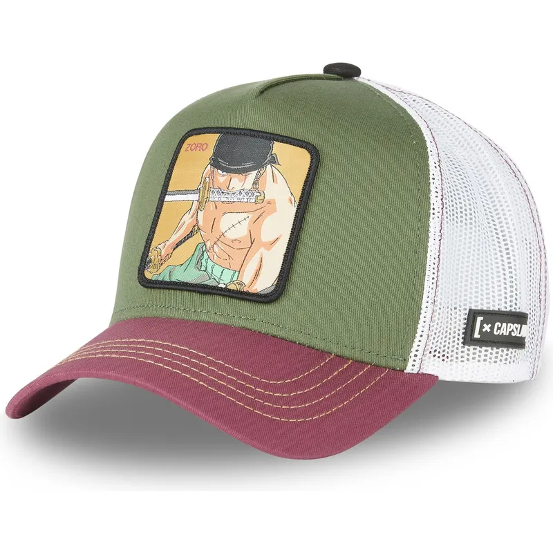 petten-gebogen-groen-snapback-zor4-roronoa-zoro-one-piece-van-capslab