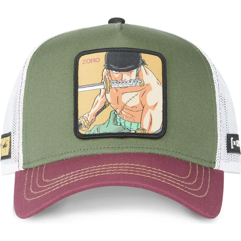 petten-gebogen-groen-snapback-zor4-roronoa-zoro-one-piece-van-capslab