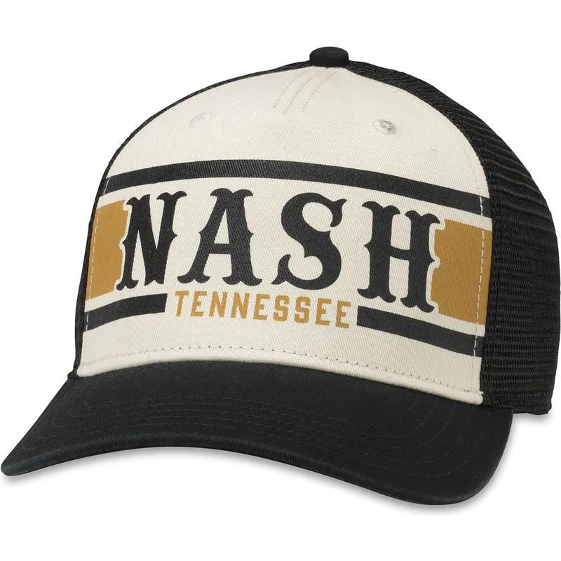 hvid-og-sort-trucker-snapback-kasket-nashville-tennessee-sinclair-fra-american-needle