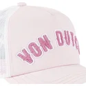 casquette-trucker-rose-buckl-von-dutch