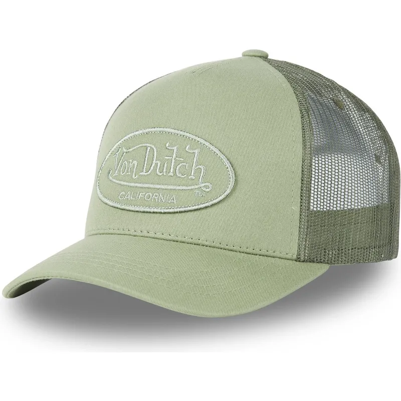 petten-gebogen-groen-snapback-van-von-dutch