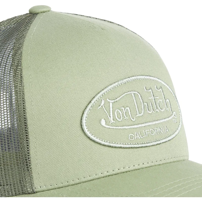 petten-gebogen-groen-snapback-van-von-dutch