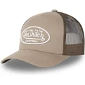 regulowana-brazowa-czapka-trucker-lof-b3-marki-von-dutch