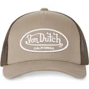 regulowana-brazowa-czapka-trucker-lof-b3-marki-von-dutch