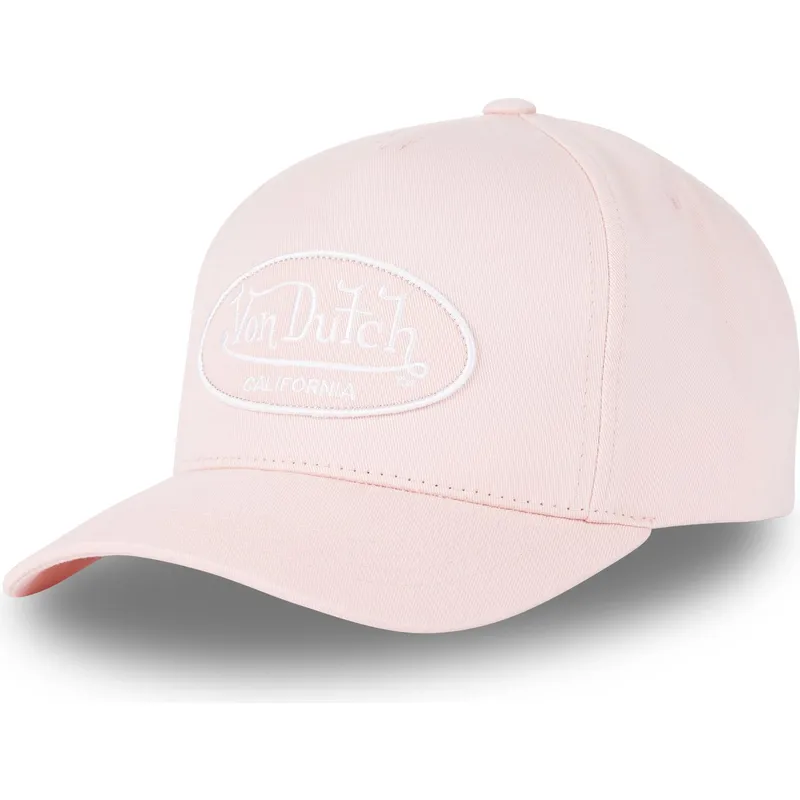 cappellino-curvo-rosa-regolabile-lof-c1-di-von-dutch