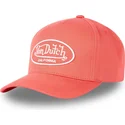 casquette-courbee-rouge-ajustable-lof-c4-von-dutch