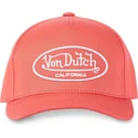 casquette-courbee-rouge-ajustable-lof-c4-von-dutch