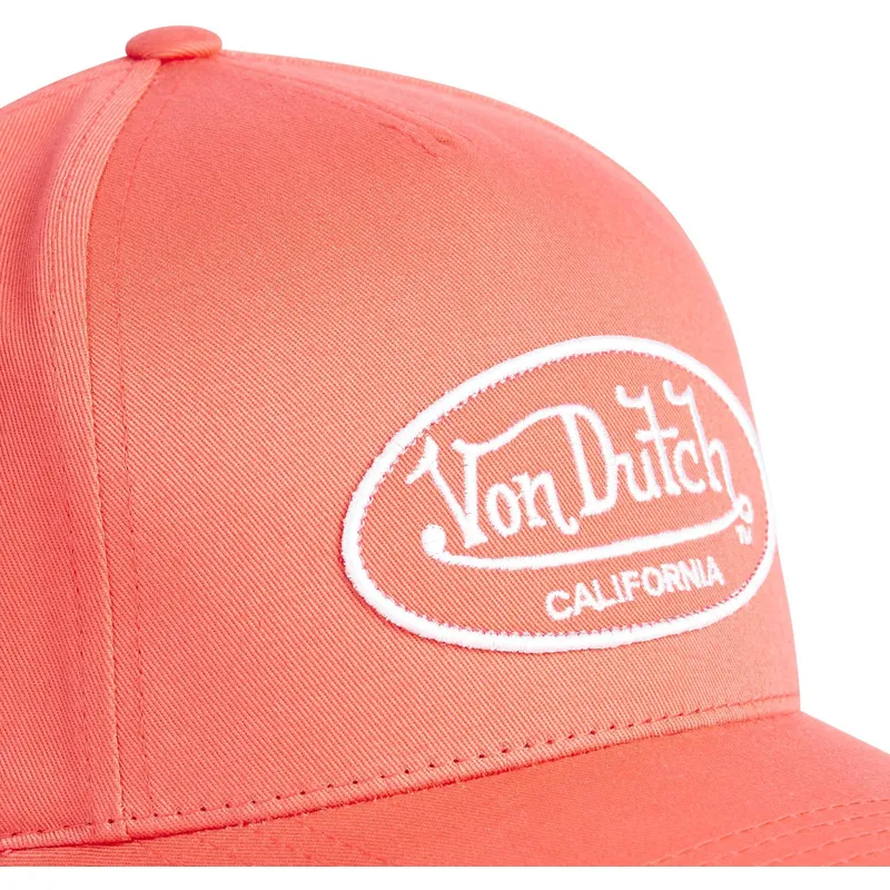cappellino-curvo-rosso-regolabile-lof-c4-di-von-dutch