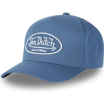 Casquette courbée bleue ajustable LOF C5 Von Dutch