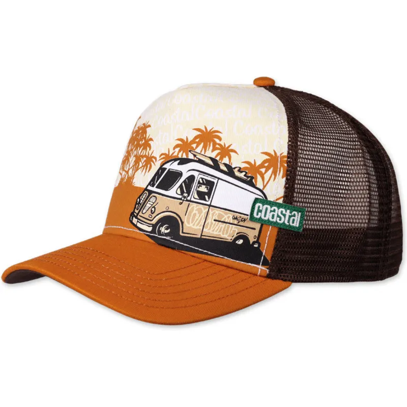petten-gebogen-bruin-snapback-hft-van-coastal petten-gebogen-bruin-snapback-hft-van-coastal