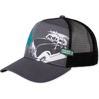 Casquette trucker grise New “B” HFT Coastal