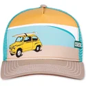 gorra-trucker-beige-orange-och-bla-surfy-car-hft-fran-coastal
