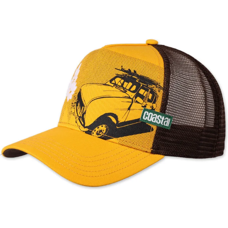 cap-gebogen-yellow-snapback-van-coastal