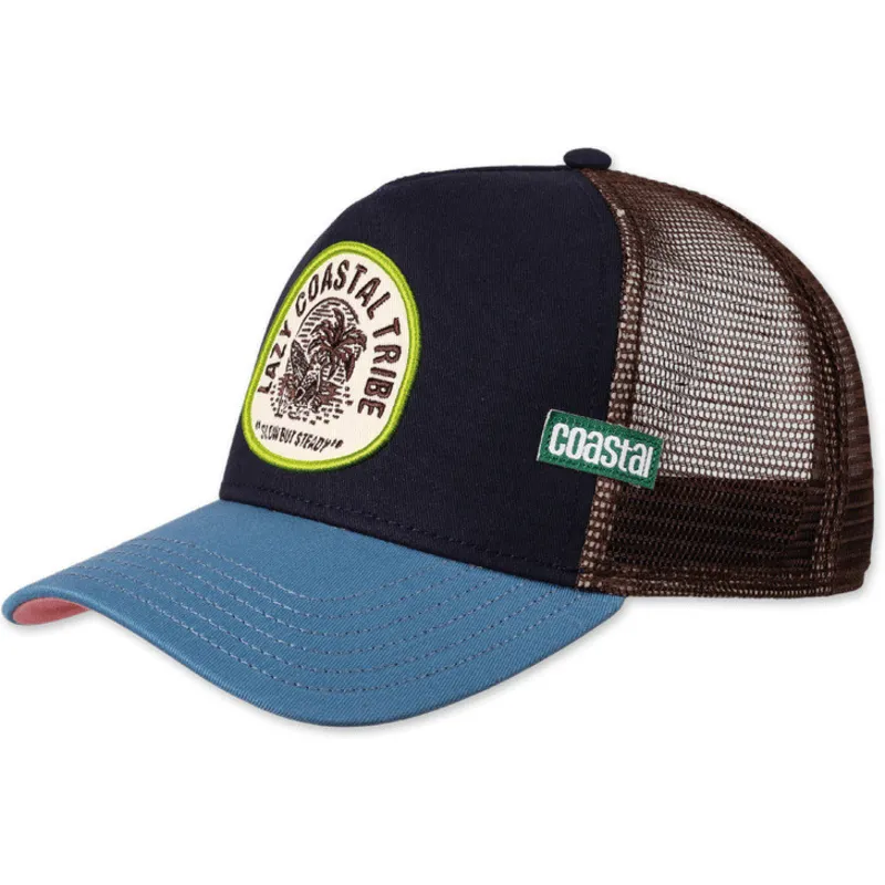 petten-gebogen-marineblauw-snapback-lazy-coastal-tribe-hft-van-coastal
