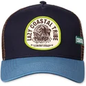 petten-gebogen-marineblauw-snapback-lazy-coastal-tribe-hft-van-coastal