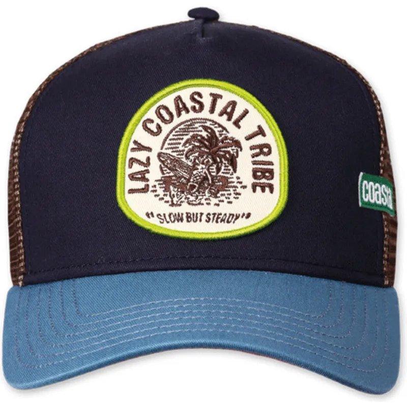 petten-gebogen-marineblauw-snapback-lazy-coastal-tribe-hft-van-coastal