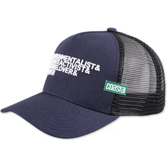 Casquette trucker bleue marine Environ HFT Coastal