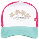 hvid-rod-og-gron-kook-hft-trucker-kasket-fra-coastal