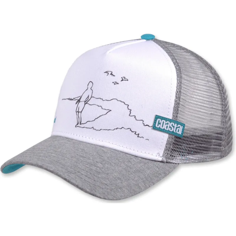 petten-gebogen-grijs-snapback-van-coastal petten-gebogen-grijs-snapback-van-coastal