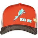 casquette-trucker-orange-duck-dive-hft-coastal