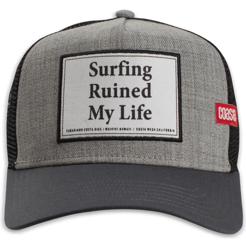 petten-gebogen-grijs-snapback-surfing-ruined-my-life-hft-van-coastal petten-gebogen-grijs-snapback-surfing-ruined-my-life-hft-van-coastal