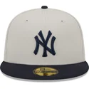 petten-plat-grijs-aangepast-59fifty-farm-team-van-new-york-yankees-mlb-van-new-era