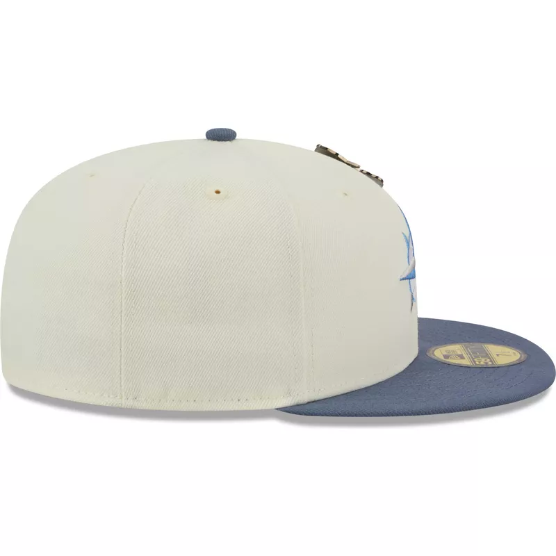 New Era Flat Brim 59FIFTY The Elements Air Pin Seattle Mariners MLB Grey  and Blue Fitted Cap