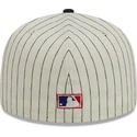 petten-plat-beige-fitted-59fifty-retro-script-van-new-york-yankees-mlb-van-new-era