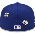 casquette-plate-bleue-ajustee-59fifty-sunlight-pop-los-angeles-dodgers-mlb-new-era