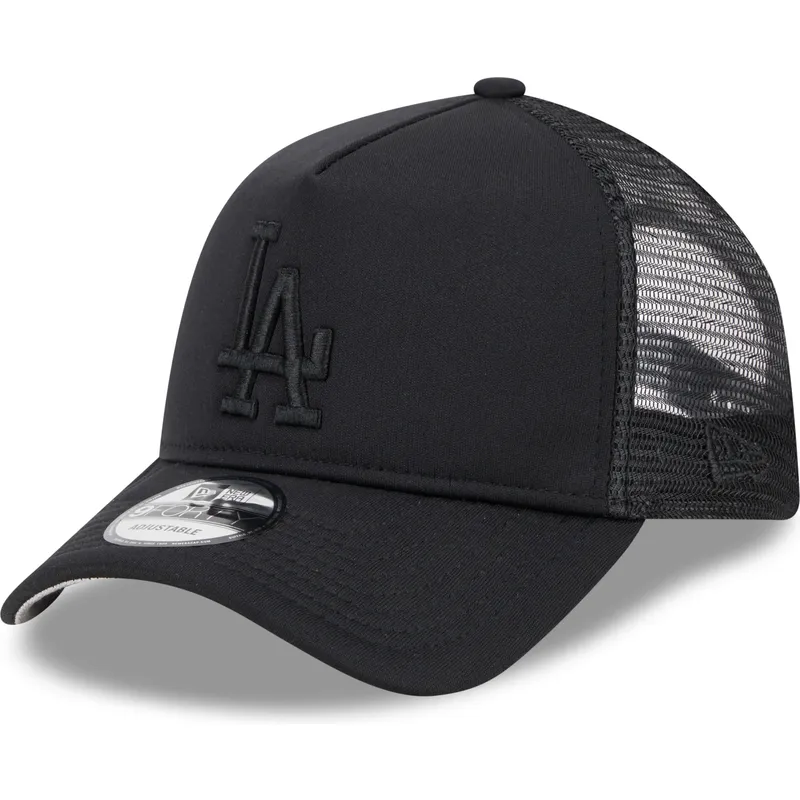 petten-gebogen-zwart-snapback-9forty-a-frame-all-day-van-los-angeles-dodgers-mlb-van-new-era
