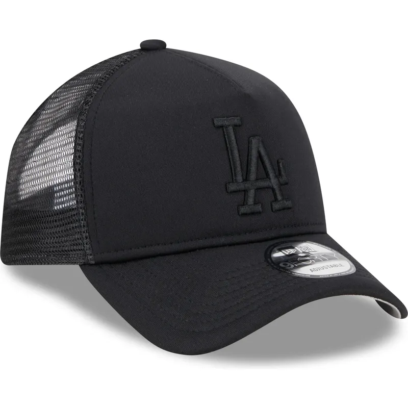 petten-gebogen-zwart-snapback-9forty-a-frame-all-day-van-los-angeles-dodgers-mlb-van-new-era