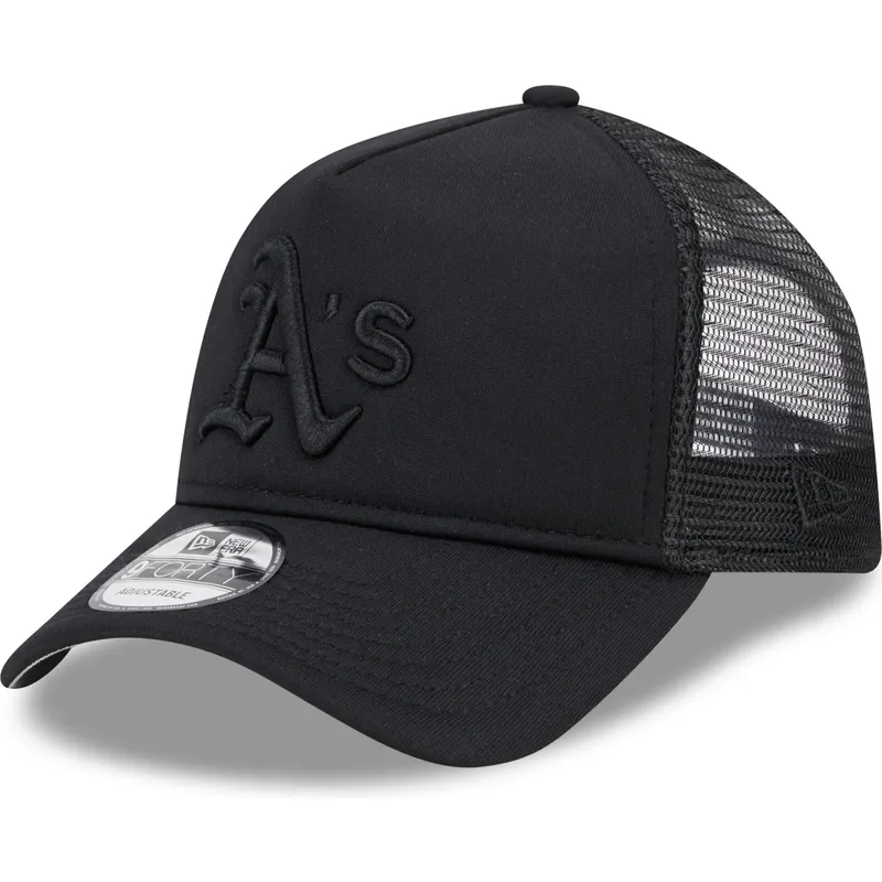 petten-gebogen-zwart-snapback-9forty-a-frame-all-day-van-oakland-athletics-mlb-van-new-era petten-gebogen-zwart-snapback-9forty-a-frame-all-day-van-oakland-athletics-mlb-van-new-era