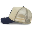 gorra-trucker-beige-y-azul-marino-9forty-a-frame-all-day-trucker-de-new-york-yankees-mlb-de-new-era