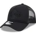 gorra-trucker-negra-con-logo-negro-9forty-a-frame-all-day-trucker-de-los-angeles-lakers-nba-de-new-era