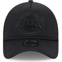 gorra-trucker-negra-con-logo-negro-9forty-a-frame-all-day-trucker-de-los-angeles-lakers-nba-de-new-era