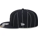 casquette-plate-bleue-marine-snapback-9fifty-pinstripe-visor-clip-new-york-yankees-mlb-new-era