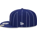 casquette-plate-bleue-snapback-9fifty-pinstripe-visor-clip-los-angeles-dodgers-mlb-new-era