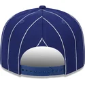 flad-bla-snapback-kasket-9fifty-pinstripe-visor-clip-fra-los-angeles-dodgers-mlb-fra-new-era