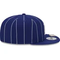 petten-plat-blauw-snapback-9fifty-pinstripe-visor-clip-van-los-angeles-dodgers-mlb-van-new-era